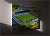 Fine Art Canvas showing Aerial Photograph of AFC Fylde - Mill Farm