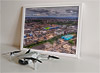 Framed Poster showing Aerial Photograph of AFC Wimbledon - Plough Lane
