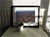 Classic Mounted and Framed Fine Art Print showing Aerial Photograph of Alloa Athletic - Recreation Park