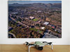 Fine Art Poster showing Aerial Photograph of Alloa Athletic - Recreation Park