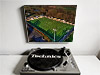 Fine Art Canvas showing Aerial Photograph of Annan Athletic - Galabank