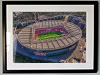 Extra Large Classic Mounted and Framed Fine Art Print showing Aerial Photograph of Arsenal - Emirates Stadium Extra Large Classic Mounted and Framed Fine Art Print showing Aerial Photograph of Arsenal - Emirates Stadium