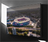 Fine Art Canvas showing Aerial Photograph of Arsenal - Emirates Stadium