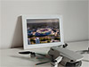Framed Poster showing Aerial Photograph of Arsenal - Emirates Stadium Framed Poster showing Aerial Photograph of Arsenal - Emirates Stadium