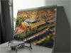 Fine Art Canvas showing Aerial Photograph of Aston Villa - Villa Park