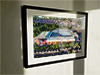Extra Large Classic Mounted and Framed Fine Art Print showing Aerial Photograph of Aston Villa - Villa Park