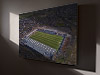 Fine Art Canvas showing Aerial Photograph of Ayr United - Somerset Park