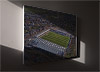 Fine Art Canvas showing Aerial Photograph of Ayr United - Somerset Park