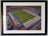 Extra Large Classic Mounted and Framed Fine Art Print showing Aerial Photograph of Ayr United - Somerset Park Extra Large Classic Mounted and Framed Fine Art Print showing Aerial Photograph of Ayr United - Somerset Park