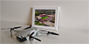 Framed Poster showing Aerial Photograph of Barnsley - Oakwell