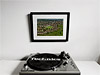 Classic Mounted and Framed Fine Art Print showing Aerial Photograph of Bath City - Twerton Park