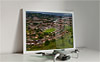 Framed Poster showing Aerial Photograph of Bath City - Twerton Park