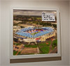 Premium Framed Cork Pin Board showing Aerial Photograph of Bolton Wanderers - Macron Stadium