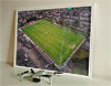 Framed Poster showing Aerial Photograph of Bonnyrigg Rose - New Dundas Park