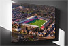 Fine Art Canvas showing Aerial Photograph of Brentford - Griffin Park