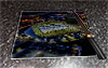 Rectangular glass cuttingboard showing Aerial Photograph of Brighton and Hove Albion - Amex Stadium