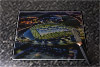 Rectangular glass cuttingboard showing Aerial Photograph of Brighton and Hove Albion - Amex Stadium