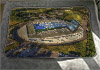 Large white fleece Blanket showing Aerial Photograph of Brighton and Hove Albion - Amex Stadium Large white fleece Blanket showing Aerial Photograph of Brighton and Hove Albion - Amex Stadium