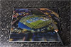 Rectangular glass cuttingboard showing Aerial Photograph of Brighton and Hove Albion - Amex Stadium