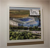 Premium Framed Cork Pin Board showing Aerial Photograph of Brighton and Hove Albion - Amex Stadium Premium Framed Cork Pin Board showing Aerial Photograph of Brighton and Hove Albion - Amex Stadium