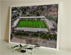 Aerial Photograph of Burton Albion - Pirelli Stadium Framed Poster showing Aerial Photograph of Burton Albion - Pirelli Stadium