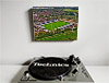 Fine Art Canvas showing Aerial Photograph of Cambridge United - Abbey Stadium