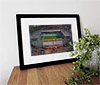 Classic Mounted and Framed Fine Art Print showing Aerial Photograph of Celtic - Celtic Park