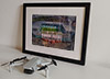 Classic Mounted and Framed Fine Art Print showing Aerial Photograph of Celtic - Celtic Park