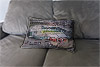 Custom Printed Canvas Cushion showing Aerial Photograph of Celtic - Celtic Park