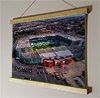 42cm / 16.5" poster hanger with 12x16" landscape print showing Aerial Photograph of Celtic - Celtic Park 42cm / 16.5" poster hanger with 12x16" landscape print showing Aerial Photograph of Celtic - Celtic Park