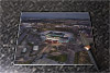 Rectangular glass cuttingboard showing Aerial Photograph of Celtic - Celtic Park