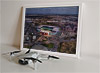 Framed Poster showing Aerial Photograph of Celtic - Celtic Park