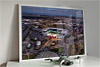 Framed Poster showing Aerial Photograph of Celtic - Celtic Park
