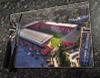 Wooden cork placemat showing Aerial Photograph of Charlton Athletic - The Valley Wooden cork placemat showing Aerial Photograph of Charlton Athletic - The Valley