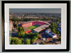 Extra Large Classic Mounted and Framed Fine Art Print showing Aerial Photograph of Charlton Athletic - The Valley