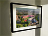 Extra Large Classic Mounted and Framed Fine Art Print showing Aerial Photograph of Charlton Athletic - The Valley