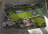 Large white fleece Blanket showing Aerial Photograph of Chippenham Town - Hardenhuish Park Large white fleece Blanket showing Aerial Photograph of Chippenham Town - Hardenhuish Park