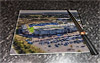 Rectangular glass cuttingboard showing Aerial Photograph of Colchester United - Weston Homes Community Stadium Rectangular glass cuttingboard showing Aerial Photograph of Colchester United - Weston Homes Community Stadium