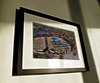 Classic Mounted and Framed Fine Art Print showing Aerial Photograph of Coventry City - Ricoh Arena