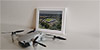 Framed Poster showing Aerial Photograph of Crawley Town - Broadfield Stadium