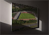 Fine Art Canvas showing Aerial Photograph of Crawley Town - Broadfield Stadium