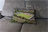 Custom Printed Canvas Cushion showing Aerial Photograph of Crawley Town - Broadfield Stadium Custom Printed Canvas Cushion showing Aerial Photograph of Crawley Town - Broadfield Stadium