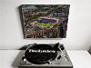 Fine Art Canvas showing Aerial Photograph of Crewe Alexandra - Alexandra Stadium