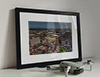Aerial Photograph of Crewe Alexandra - Alexandra Stadium Classic Mounted and Framed Fine Art Print showing Aerial Photograph of Crewe Alexandra - Alexandra Stadium