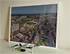 Aerial Photograph of Crewe Alexandra - Alexandra Stadium Framed Poster showing Aerial Photograph of Crewe Alexandra - Alexandra Stadium
