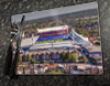 Wooden cork placemat showing Aerial Photograph of Crystal Palace - Selhurst Park
