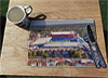 Wooden cork placemat showing Aerial Photograph of Crystal Palace - Selhurst Park
