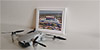 Framed Poster showing Aerial Photograph of Crystal Palace - Selhurst Park