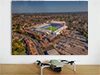 Fine Art Poster showing Aerial Photograph of Crystal Palace - Selhurst Park Fine Art Poster showing Aerial Photograph of Crystal Palace - Selhurst Park