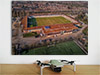 Fine Art Poster showing Aerial Photograph of Dartford - Princes Park Fine Art Poster showing Aerial Photograph of Dartford - Princes Park